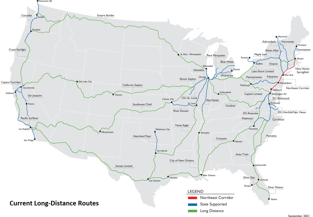 Amtrak Daily Long-Distance Service Study – Study to evaluate the ...