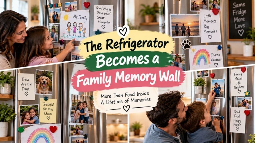 Psychology Explains What Fridge Displays Say About Proud Parents
