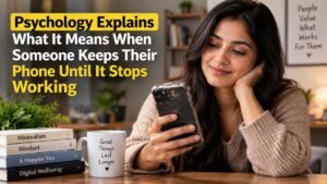 Psychology Explains What It Means When Someone Keeps Their Phone Until It Stops Working