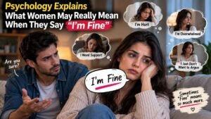 Psychology Explains What Women May Really Mean When They Say “I’m Fine”