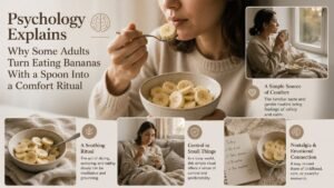 Psychology Explains Why Some Adults Turn Eating Bananas With a Spoon Into a Comfort Ritual