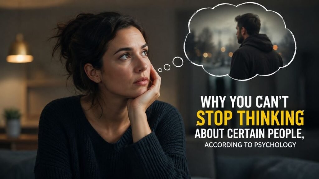 Why You Can’t Stop Thinking About Certain People, According to Psychology
